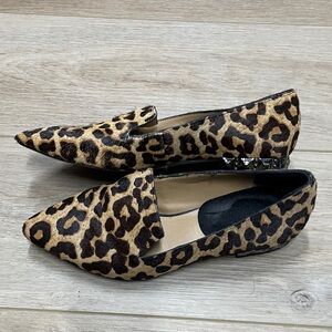 Franco Sarto Leopard Print Flats